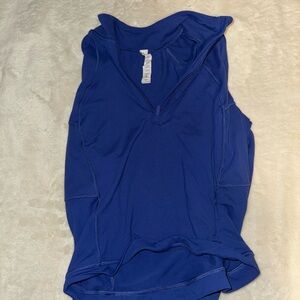 Lululemon Athletica Blue Nulu Define Jacket Cropped